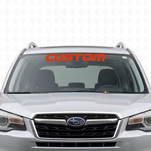 Benutzerdefinierter Windschutzscheiben-Vinylaufkleber für Subaru Forester_4