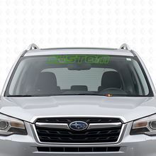 Individuell gestalteter Windschutzscheiben-Banner aus Vinylfolie für Subaru Forester_3