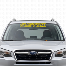 Individuell gestalteter Windschutzscheiben-Banner aus Vinylfolie für Subaru Forester_5