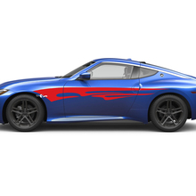 Seitengrafikaufkleber -Aufkleber für Nissan Z.
 3