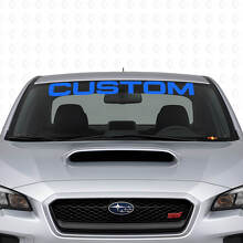 Individuelles Windschutzscheiben-Banner Vinyl-Aufkleber für Subaru Impreza_2