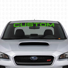 Individuelles Windschutzscheiben-Banner Vinyl-Aufkleber für Subaru Impreza_3