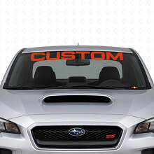 Individuelles Windschutzscheiben-Banner Vinyl-Aufkleber für Subaru Impreza_4