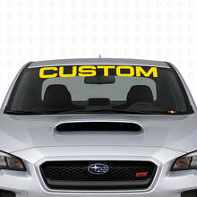 Individuelles Windschutzscheiben-Banner Vinyl-Aufkleber für Subaru Impreza_5