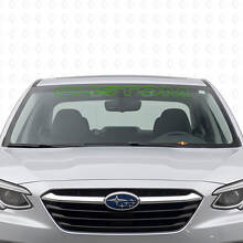 Benutzerdefinierte Kontur Windschutzscheiben-Beschriftungs-Vinylaufkleber für Subaru Legacy_3