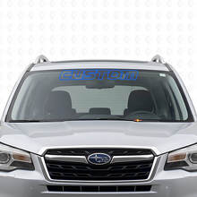 Individuelles Kontur-Scheibenaufkleber Vinyl-Aufkleber für Subaru Forester_2