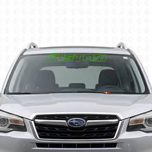 Individuelles Kontur-Scheibenaufkleber Vinyl-Aufkleber für Subaru Forester_3