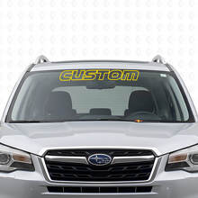 Individuelles Kontur-Scheibenaufkleber Vinyl-Aufkleber für Subaru Forester_5