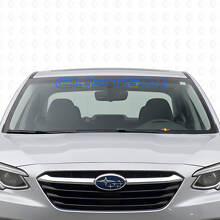 Umriss-Aufkleber für Frontscheibenbanner aus Vinyl für Subaru Legacy_2