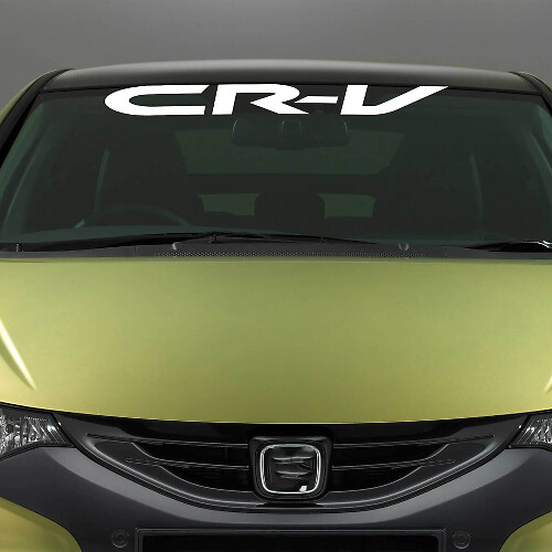 CR-V Logo Windschutzscheiben-Banner Vinyl-Aufkleber für Honda CR-V