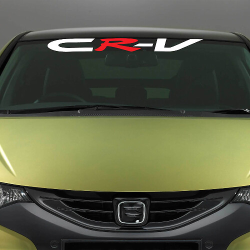 CR-V Logo Windschutzscheiben Vinylaufkleber für Honda CR-V_1