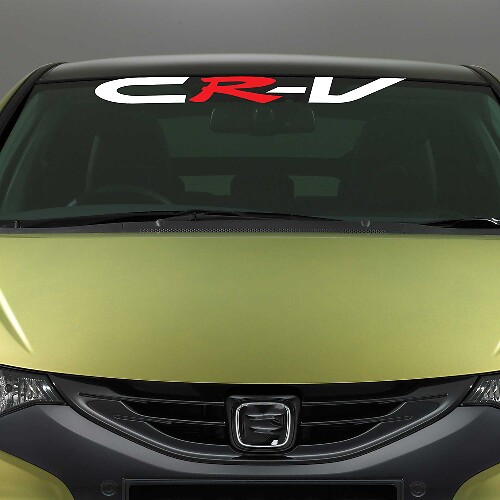 Windschutzscheiben-Banner Vinyl-Aufkleber für Honda CR-V - 30" x 5"