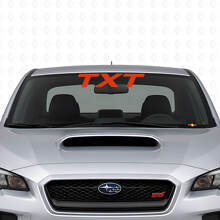 Benutzerdefinierte Schriftzug-Aufkleber aus Vinyl für Subaru WRX_4