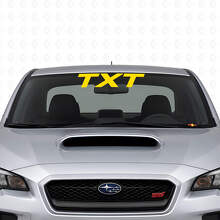Benutzerdefinierte Schriftzug-Aufkleber aus Vinyl für Subaru WRX_5
