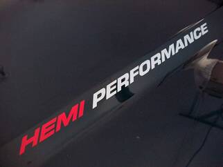 HEMI PERFORMANCE Motorhaubenaufkleber Dodge Ram 1500 Truck Motorhaubenaufkleber Emblem 2015 5.7L V8 Hemi V8 1500 2500 2013 2012 2011 2010 - 2020