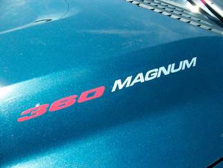 360 MAGNUM - DECALS Aufkleber Motorhaube Kotflügel Heckklappe Emblem Stil Logo Dodge Ram