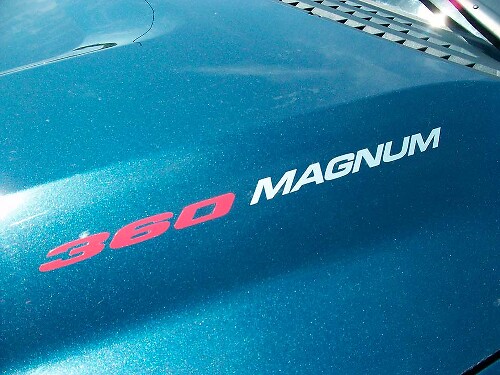 360 Magnum Motorhauben-Vinylaufkleberset für Dodge Ram