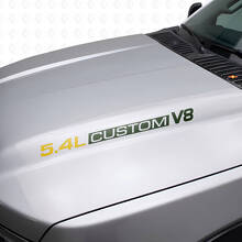 5,4L Custom V8 Motorhauben-Vinylaufkleber für Musclecar F250/350 Expedition_10
