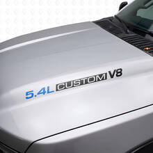 5,4L Custom V8 Motorhauben-Vinylaufkleber für Musclecar F250/350 Expedition_7
