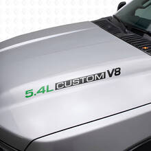 5,4L Custom V8 Motorhauben-Vinylaufkleber für Musclecar F250/350 Expedition_8