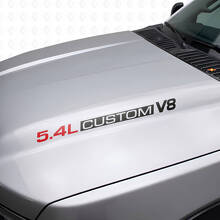 5,4L Custom V8 Motorhauben-Vinylaufkleber für Musclecar F250/350 Expedition_9