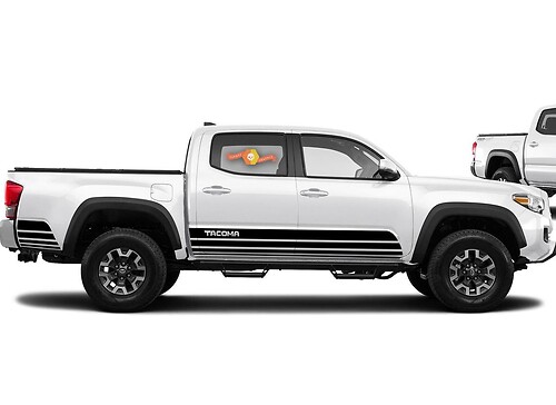 Akzentstreifen Tür Seitenwand Vinyl-Aufkleber für Toyota Tacoma 2016