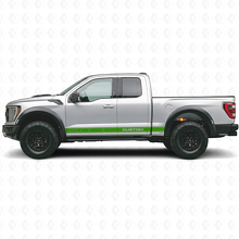 Kundenspezifisches Vinyl-Set mit Seitenumriss-Streifen Aufklebern für Musclecar Truck_3