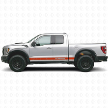 Kundenspezifisches Vinyl-Set mit Seitenumriss-Streifen Aufklebern für Musclecar Truck_4