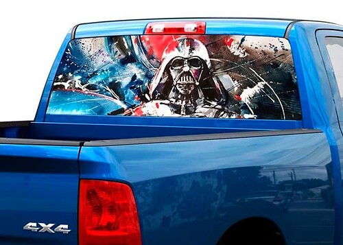 Darth Vader Art Heckscheibenaufkleber Pick-up Truck SUV Car