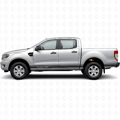 Persönlicher Schriftzug Seitenstreifen Vinyl-Aufkleber für Musclecar Ranger 2012-2020