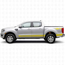 Benutzerdefinierte 4x4 Seitenstreifen Vinyl-Aufkleber Set für Musclecar Ranger_6