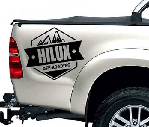 Offroad-Stil Seitenvinyl-Aufkleber Set für Toyota Hilux