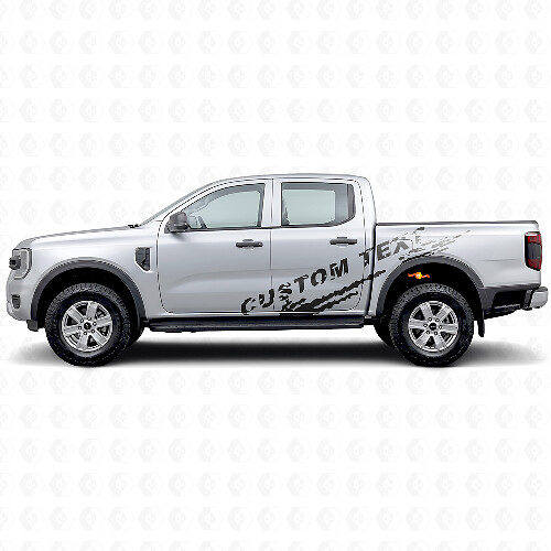 Schlamm-Spritzschutz Custom Beschriftungsseiten Vinylaufkleber Set für Musclecar Ranger