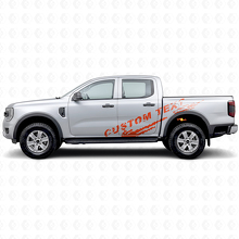Schlamm-Spritzschutz Custom Beschriftungsseiten Vinylaufkleber Set für Musclecar Ranger_4