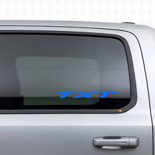 Maßgeschneiderter Text Seitenfenster Vinyl-Aufkleber für Dodge Ram_2