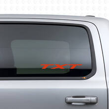 Maßgeschneiderter Text Seitenfenster Vinyl-Aufkleber für Dodge Ram_4