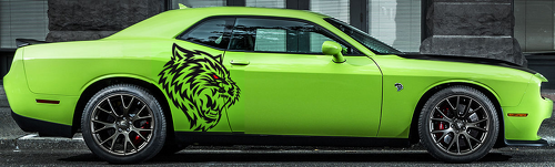 Größter kompletter Tribal-Aufkleber Decal Grafik Vinyl für Dodge CHALLENGER 2367