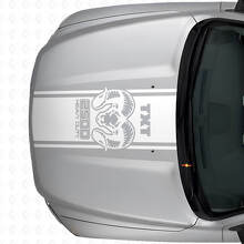 Hemi Stil Heckseiten- & Motorhaubenstreifen Vinyl-Aufkleber Set für Dodge Ram 1500 2500_8