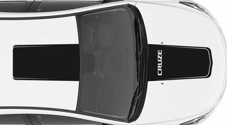 Chevrolet Chevy Cruze – Rally Racing Stripe Hood Graphic Cruze-Schriftzug-Kit