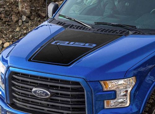 Ford F-150 2015-2016 F150 Motorhaubengrafik Seitenstreifen-Aufkleber