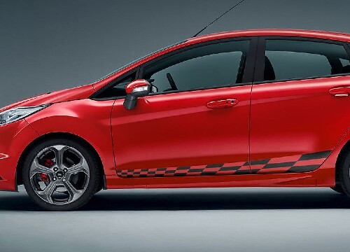 Ford Fiesta Mk7 5 door Racing Checkered Flag Sticker Decal Stiker GraphicsVehicle Parts & Accessories, Car Tuning & Styling, Body & Exterior Styling!
