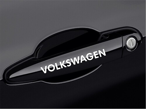 Türgriff Vinyl-Aufkleber für Volkswagen GTI Golf Eos Jetta Passat