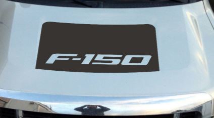 Ford F150 Blackout Motorhaubenaufkleber aus Vinyl für 2009–2014 F150 Trucks