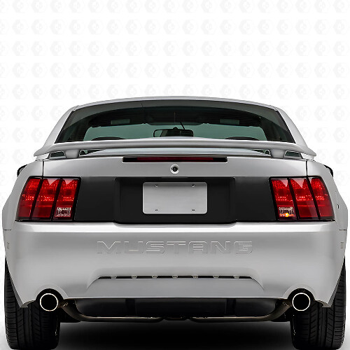 Schwarze Heckklappenverkleidungs-Vinylaufkleber für Musclecar Musclecarmodel 1999-04