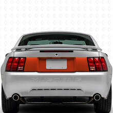 Schwarze Heckklappenverkleidungs-Vinylaufkleber für Musclecar Musclecarmodel 1999-04_4