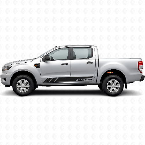 Racing Custom Side Stripes Vinyl-Aufkleber-Set für Musclecar Ranger T6