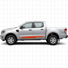Racing Custom Side Stripes Vinyl-Aufkleber-Set für Musclecar Ranger T6_4