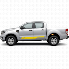 Racing Custom Side Stripes Vinyl-Aufkleber-Set für Musclecar Ranger T6_5