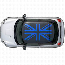 Union Jack britische Flagge Dach Vinyl Aufkleber Set für MINI Cooper S JCW_2