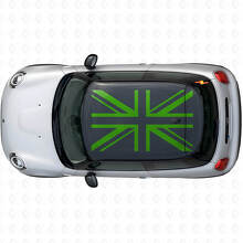 Union Jack britische Flagge Dach Vinyl Aufkleber Set für MINI Cooper S JCW_3